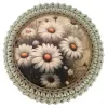 Koszyk ze sznurka bawełnianego Rękodzieło Robiony Na Szydełku HandMade